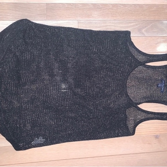 Black mesh top - Picture 2 of 2